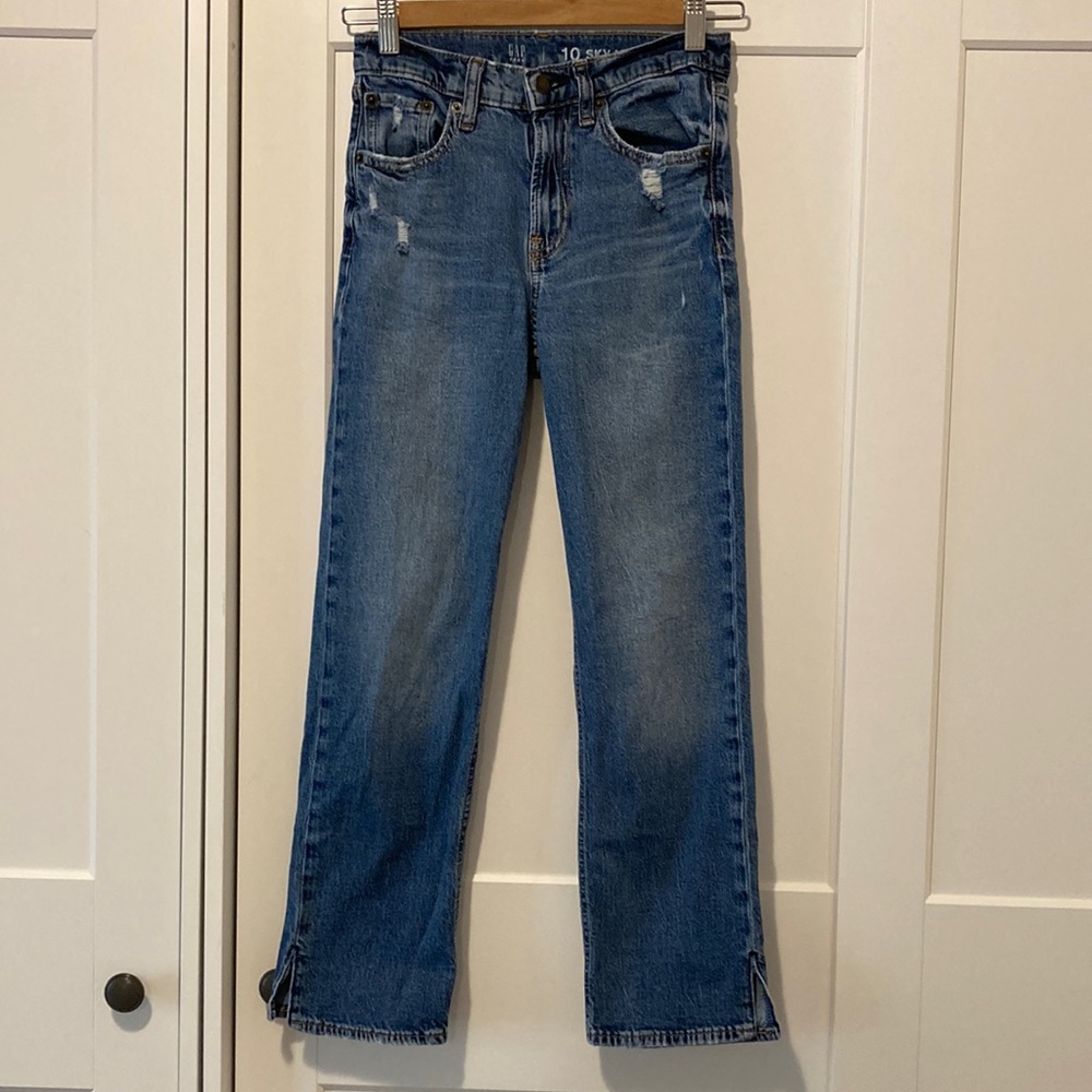 GAP Teen girls size 10 Sky High 90s Loose Jeans